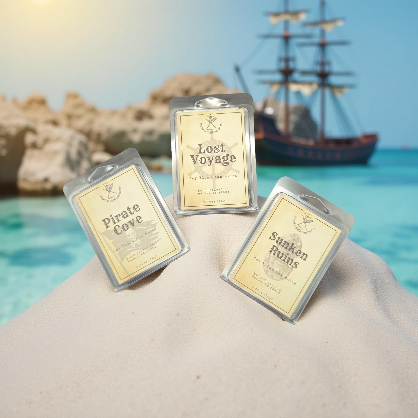 Uncharted Waters Wax Melt Collection