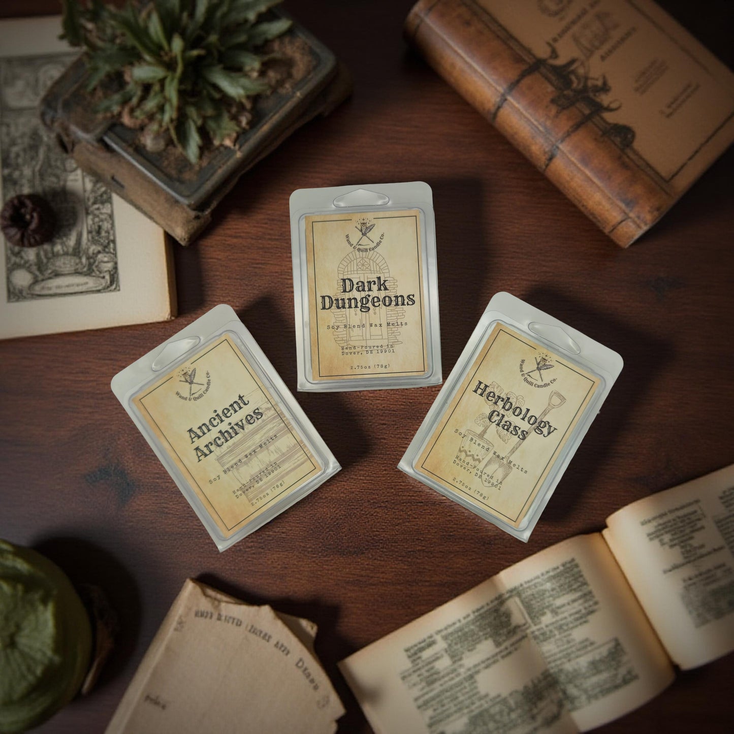 Wizard Academy Wax Melt Collection