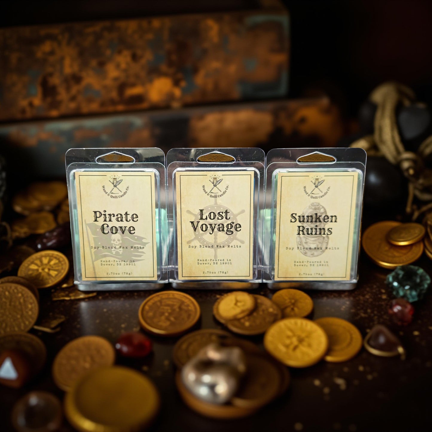 Uncharted Waters Wax Melt Collection