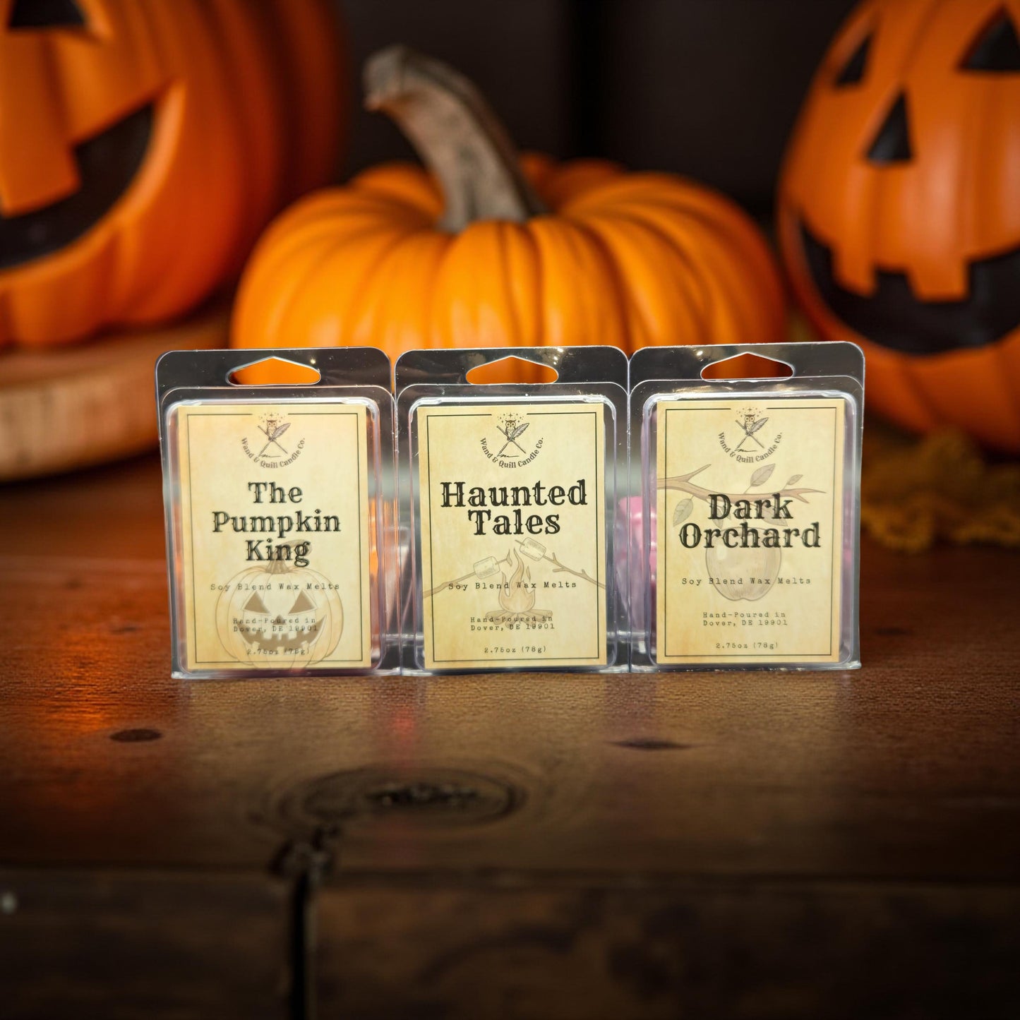 The Haunted Hearth Wax Melt Collection